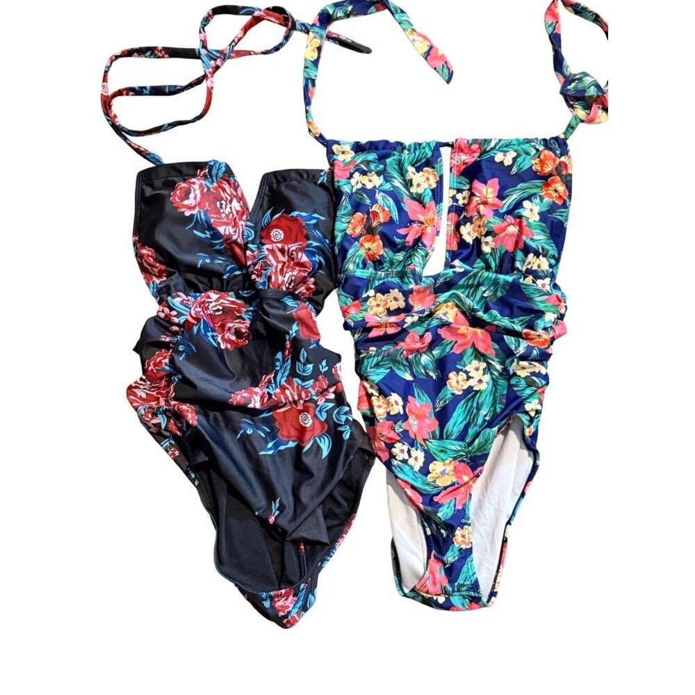 2‎ Floral Swimsuits (A3)